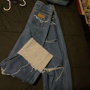 Distressed wranglers